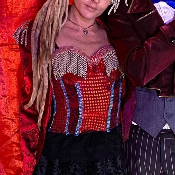 Regal Ring Leader Corset Costume - Women's Medium 🎪✨ - Picture 2 of 13